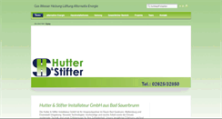 Desktop Screenshot of hutterstifter.at